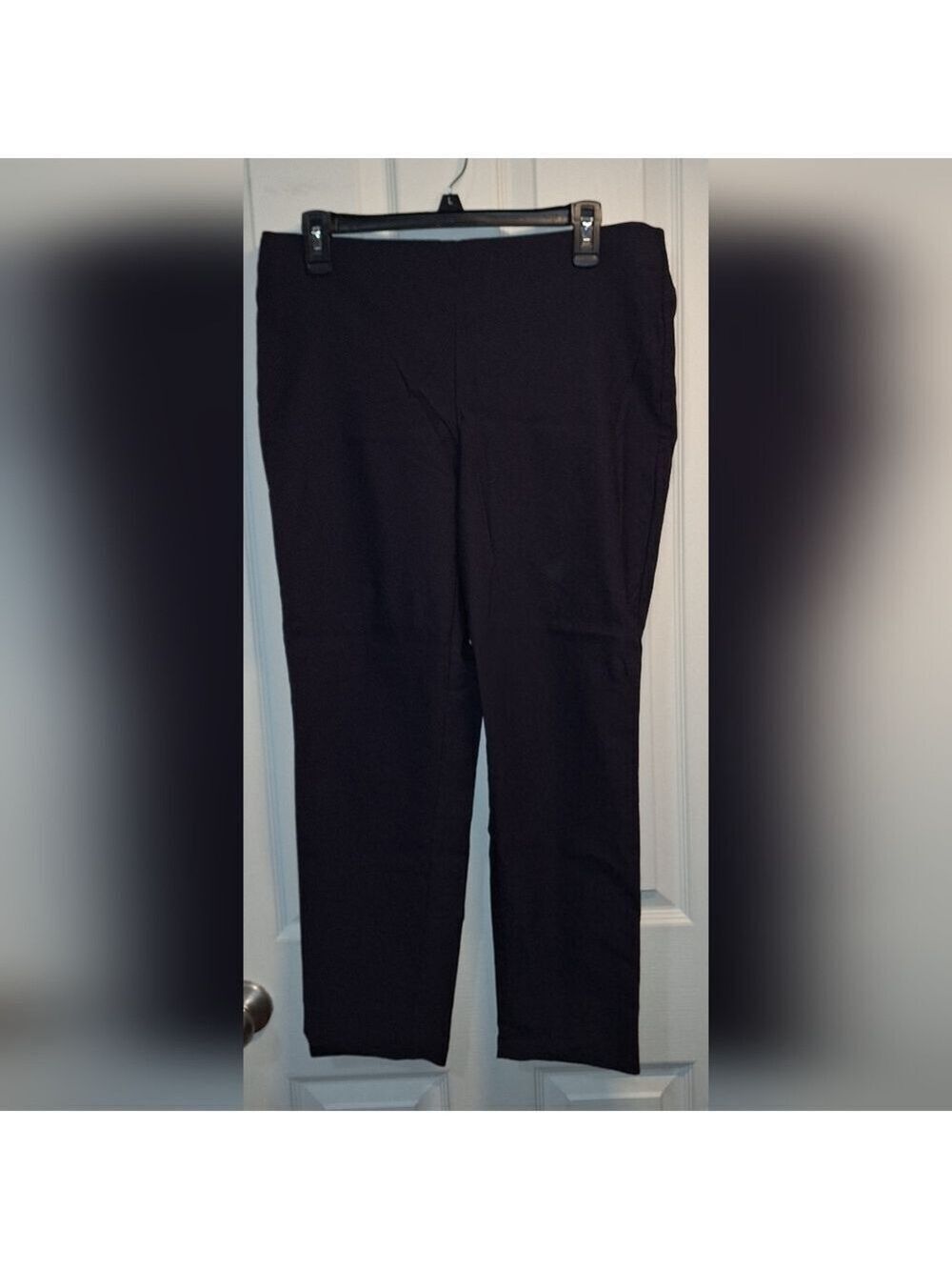 Buffalo David Bitton Black Elastic Waist Pants Large